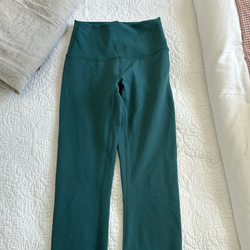 Green align 25inch lululemon leggings